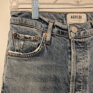 Agolde Nico High Rise Slim Jeans